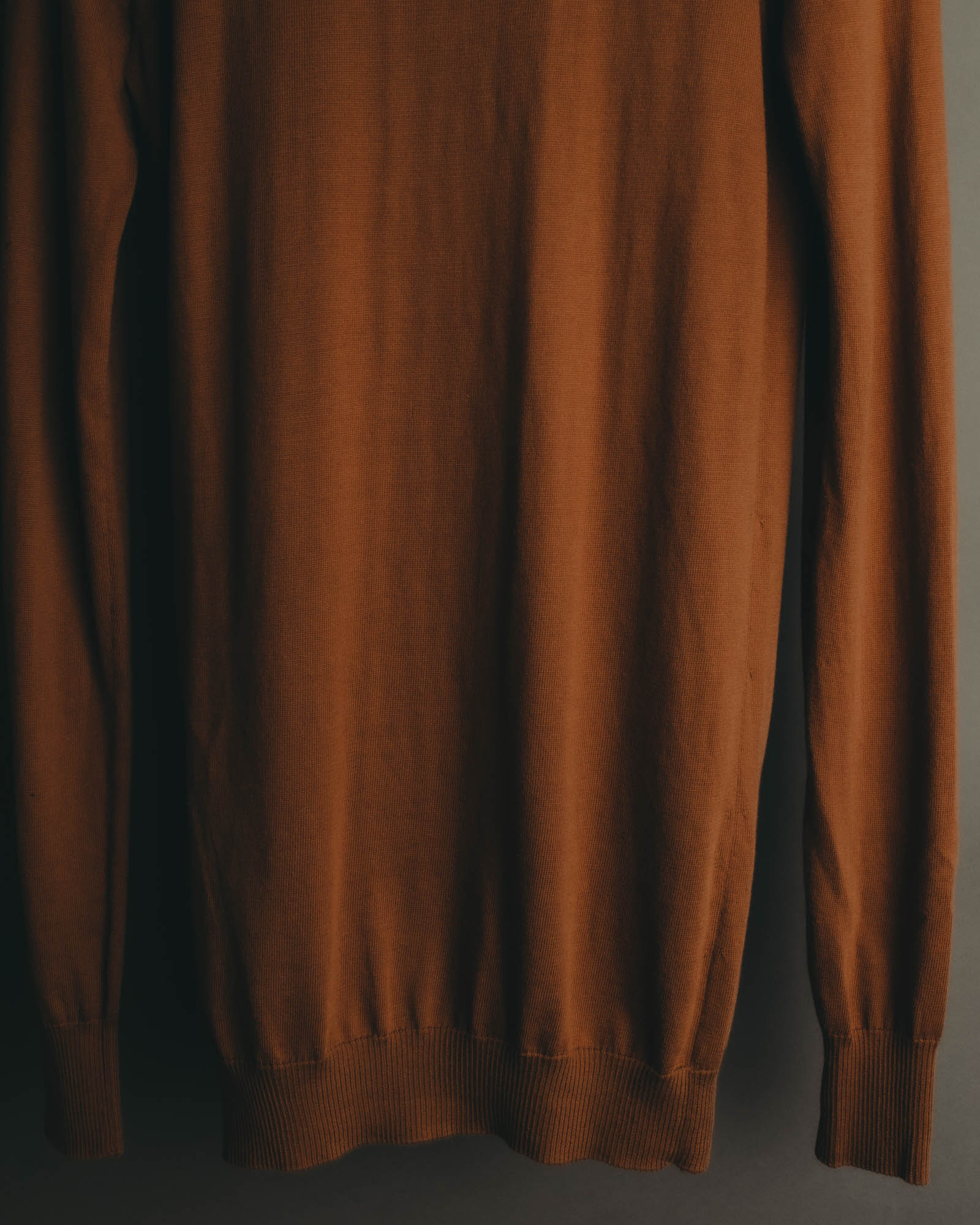 "Hermès" 90's-00's Minimal cotton knit cardigan