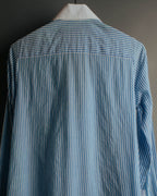 "REGULATION Yohji Yamamoto" 2015AW Striped oversized shirt dress