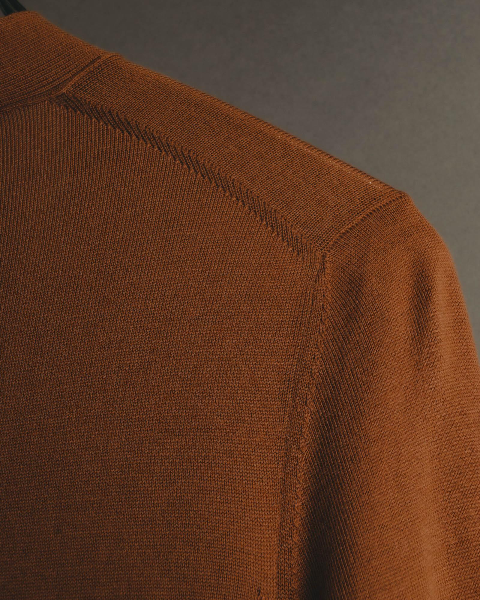 "Hermès" 90's-00's Minimal cotton knit cardigan