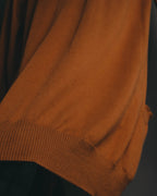 "Hermès" 90's-00's Minimal cotton knit cardigan