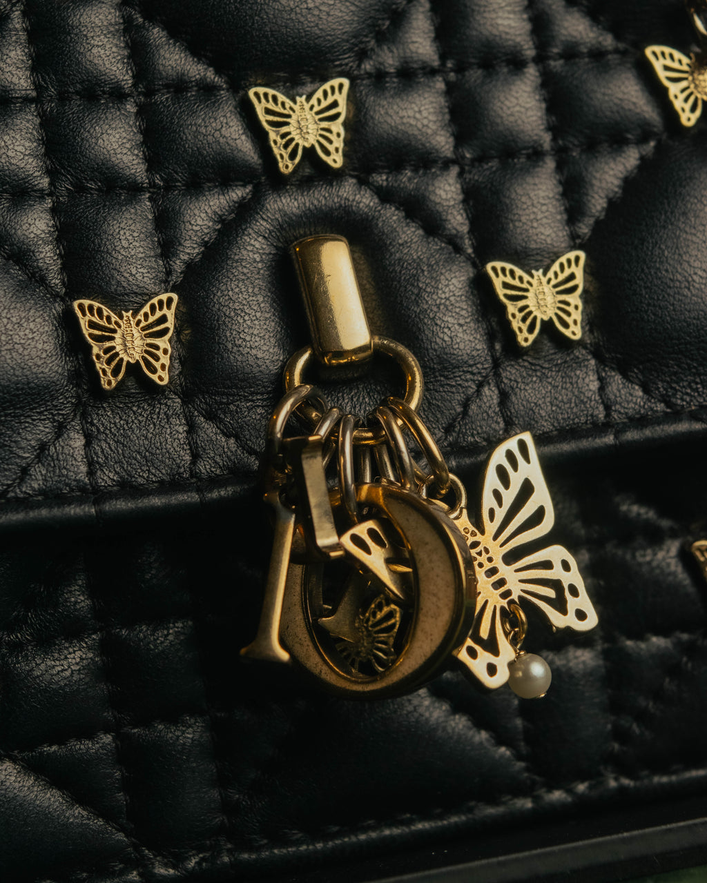 -SPECIAL- “Christian Dior” 2016 onwards butterfly cannage chain shoulder bag