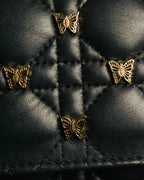 -SPECIAL- “Christian Dior” 2016 onwards butterfly cannage chain shoulder bag