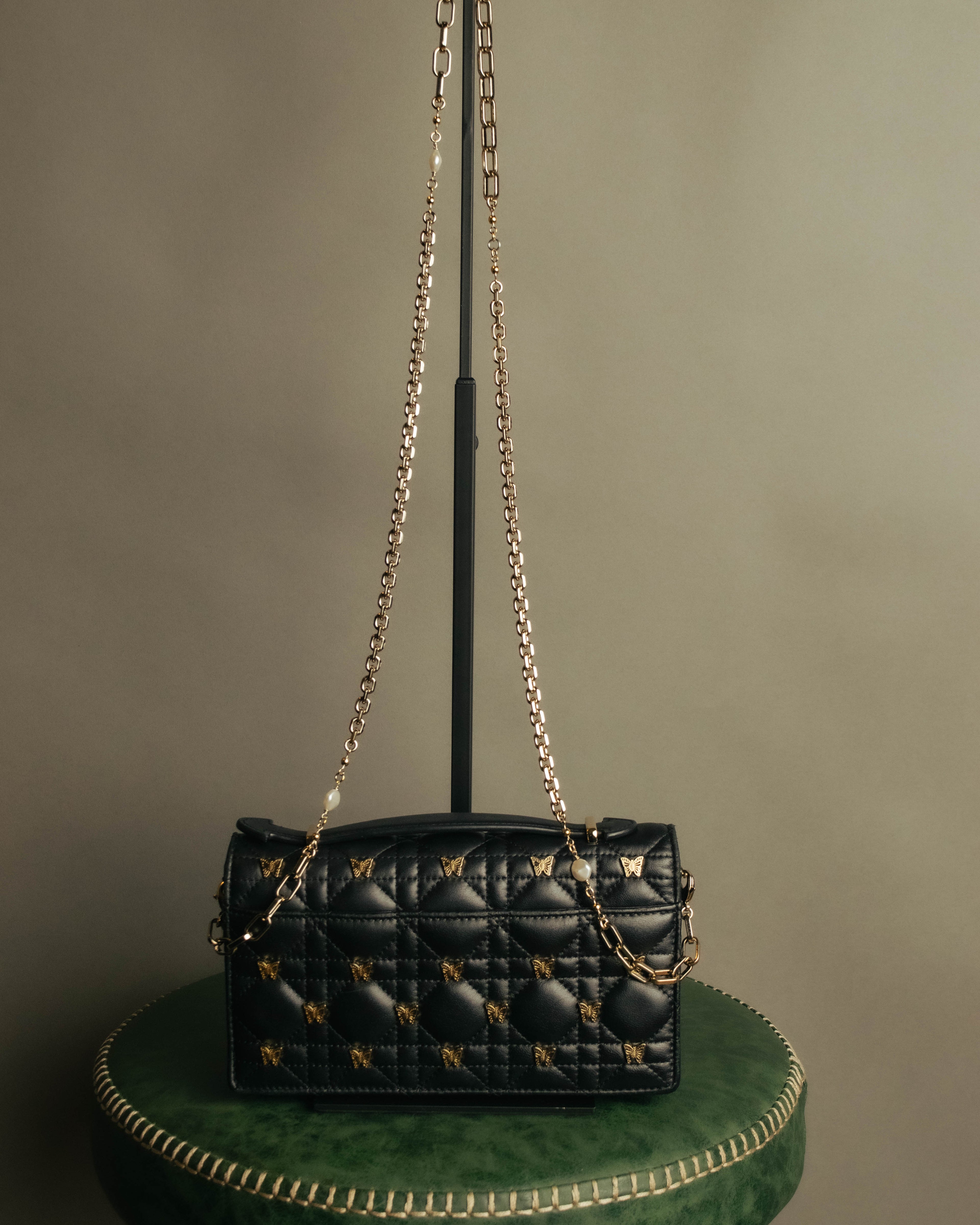 -SPECIAL- “Christian Dior” 2016 onwards butterfly cannage chain shoulder bag
