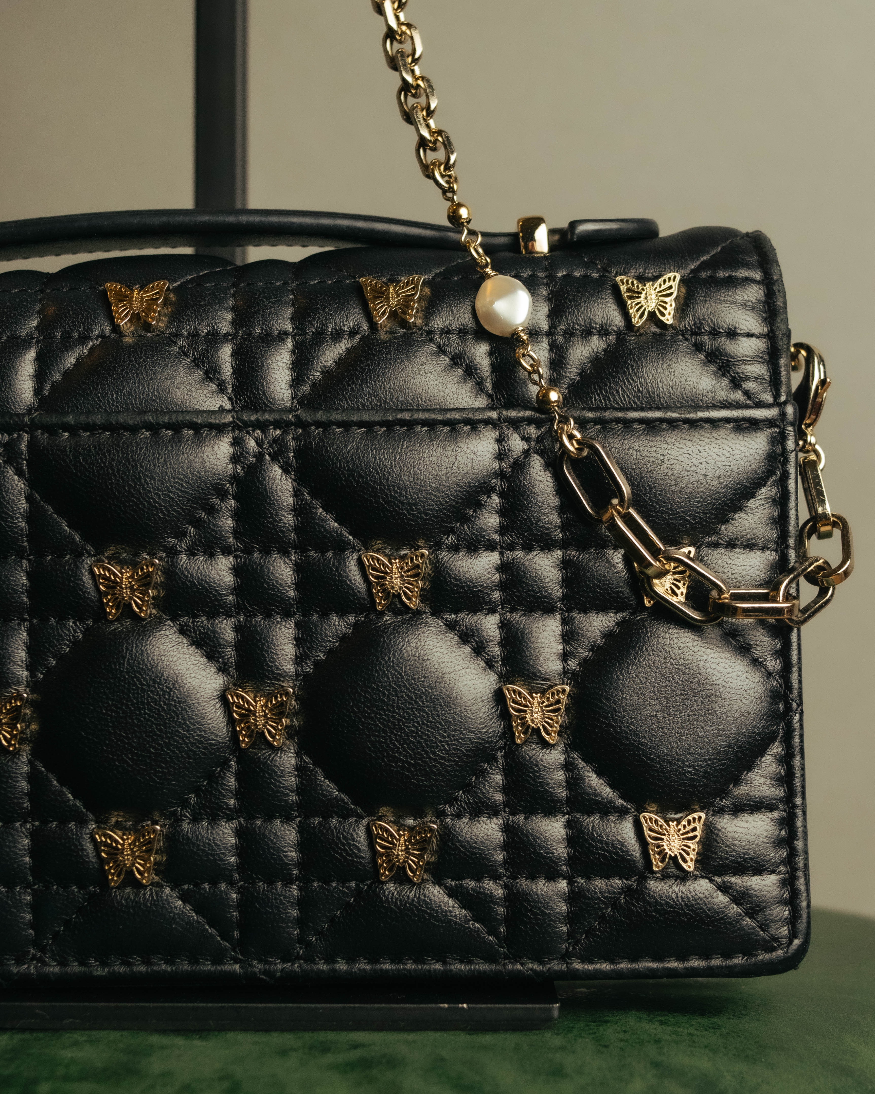 -SPECIAL- “Christian Dior” 2016 onwards butterfly cannage chain shoulder bag