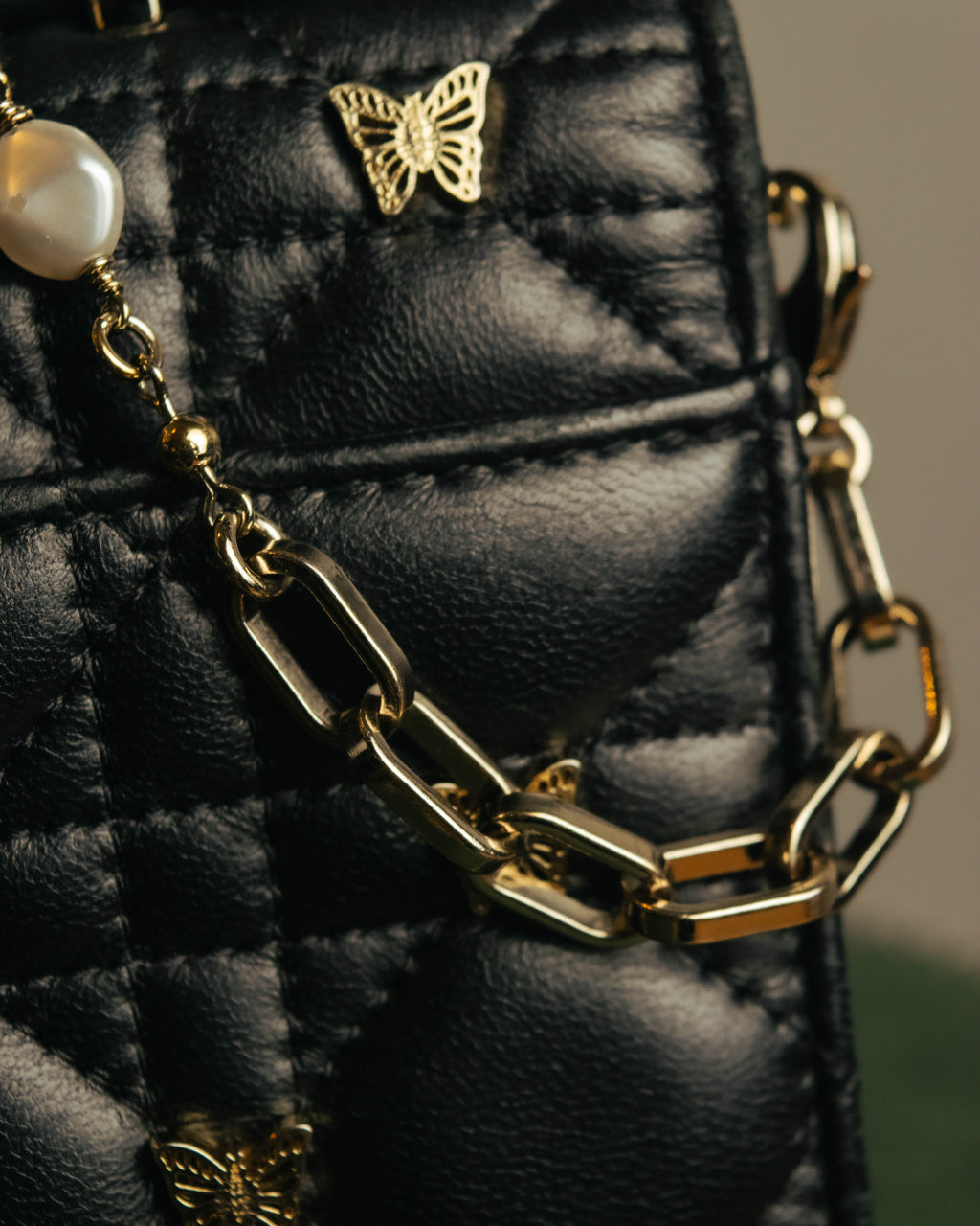 -SPECIAL- “Christian Dior” 2016 onwards butterfly cannage chain shoulder bag