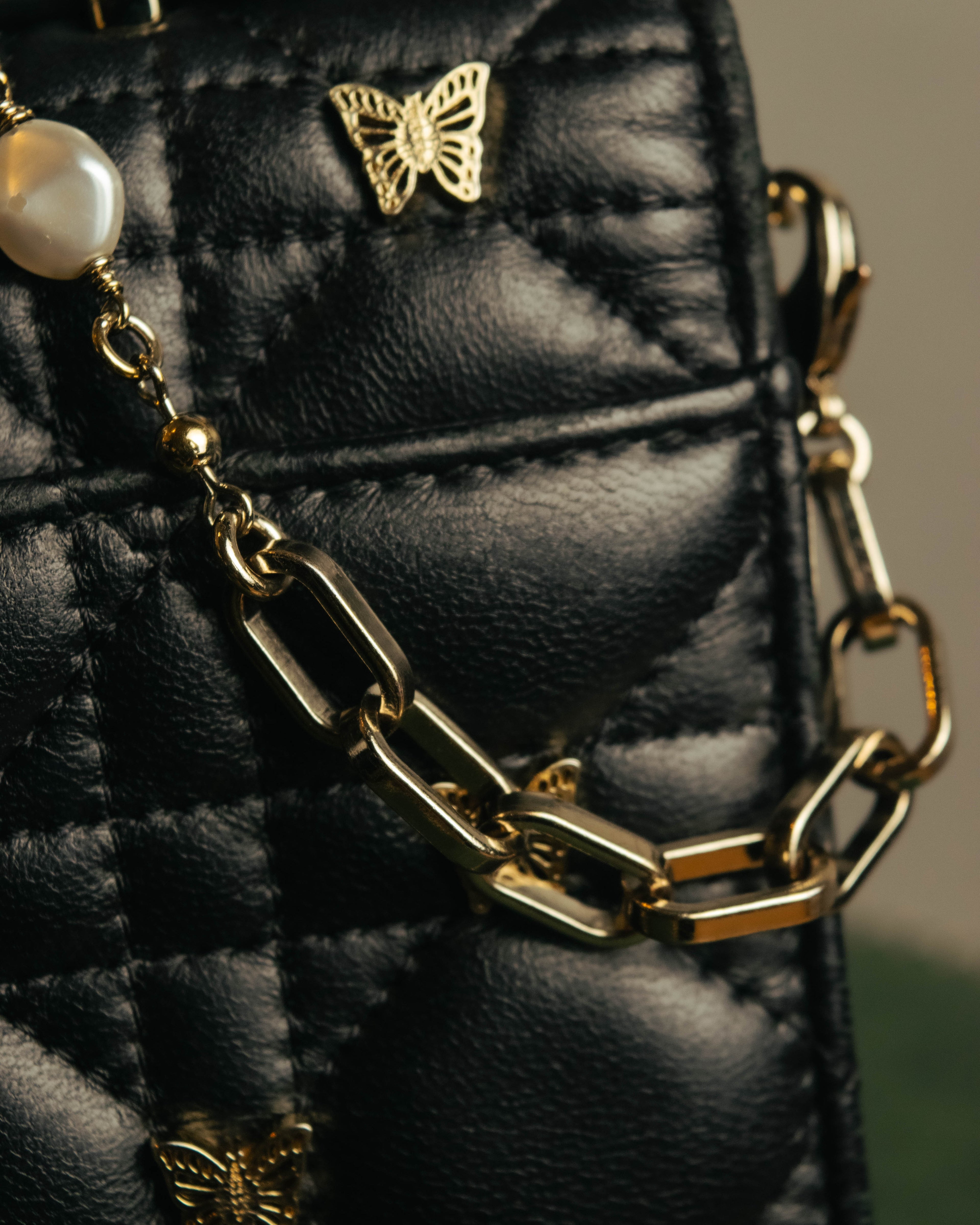 -SPECIAL- “Christian Dior” 2016 onwards butterfly cannage chain shoulder bag