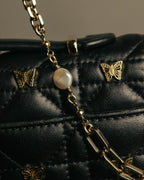 -SPECIAL- “Christian Dior” 2016 onwards butterfly cannage chain shoulder bag