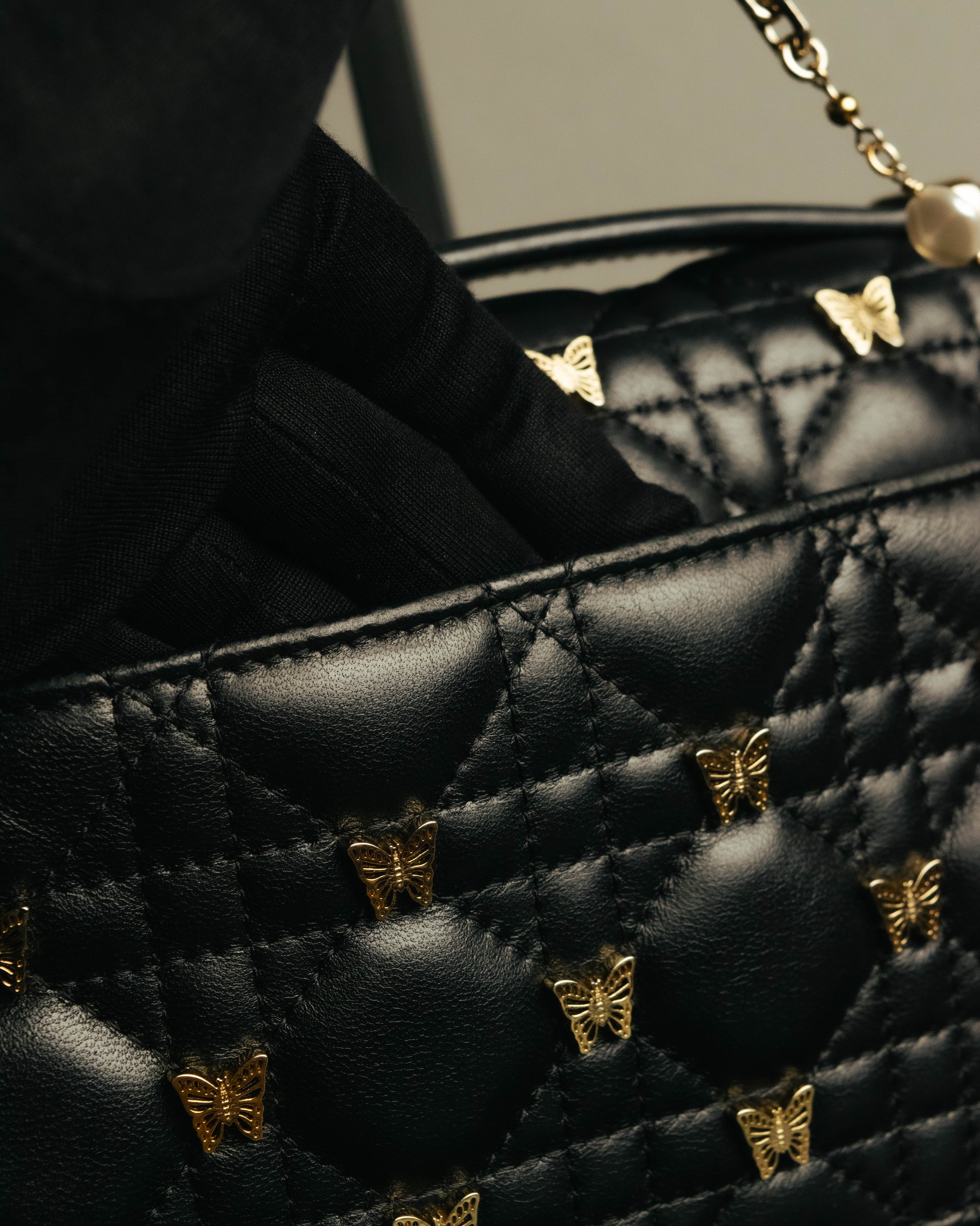 -SPECIAL- “Christian Dior” 2016 onwards butterfly cannage chain shoulder bag