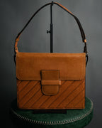 “Yves Saint Laurent” 90’s Quilted leather shoulder bag