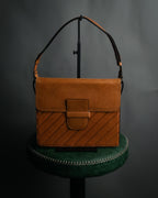 “Yves Saint Laurent” 90’s Quilted leather shoulder bag