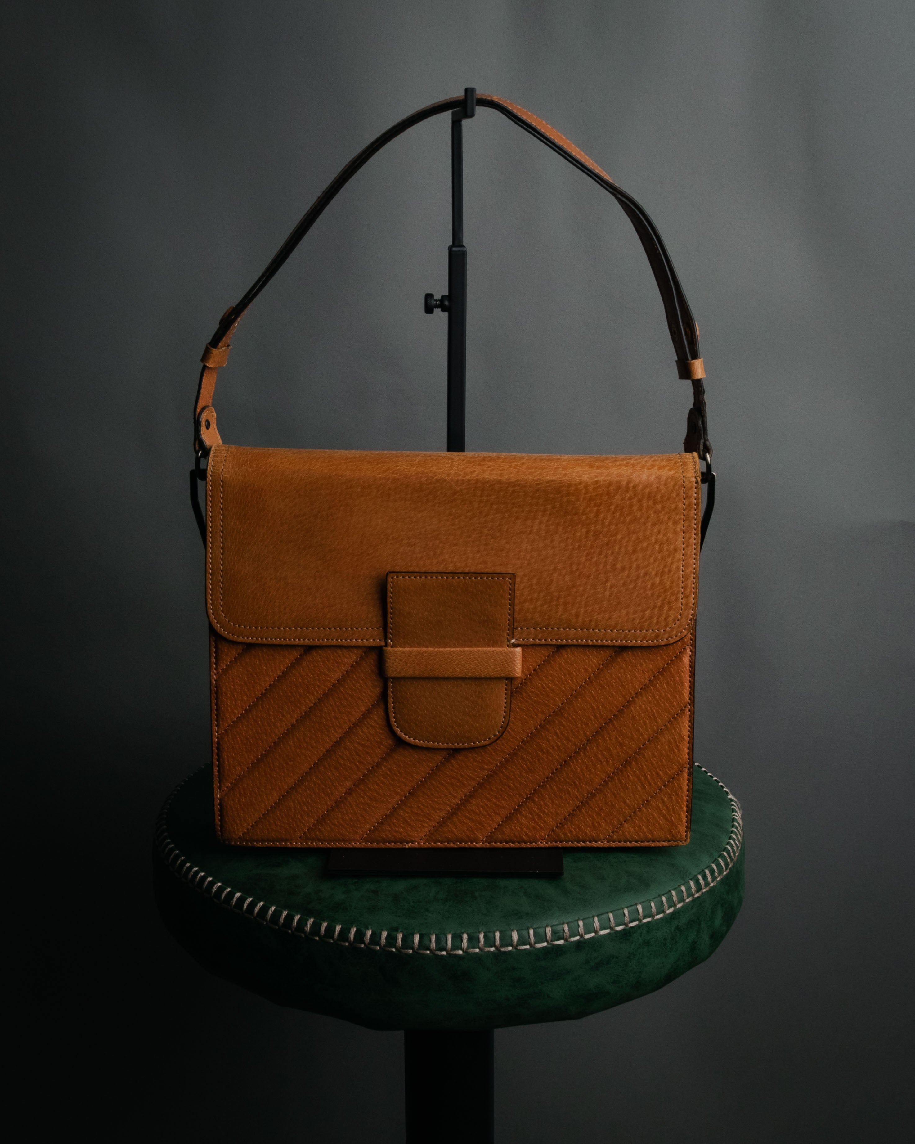 “Yves Saint Laurent” 90’s Quilted leather shoulder bag