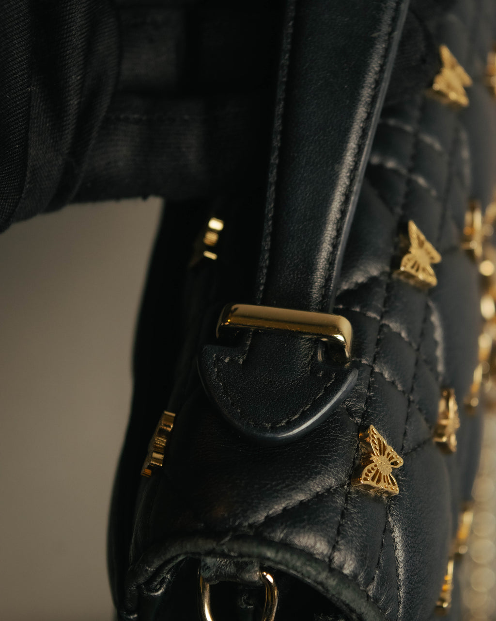 -SPECIAL- “Christian Dior” 2016 onwards butterfly cannage chain shoulder bag