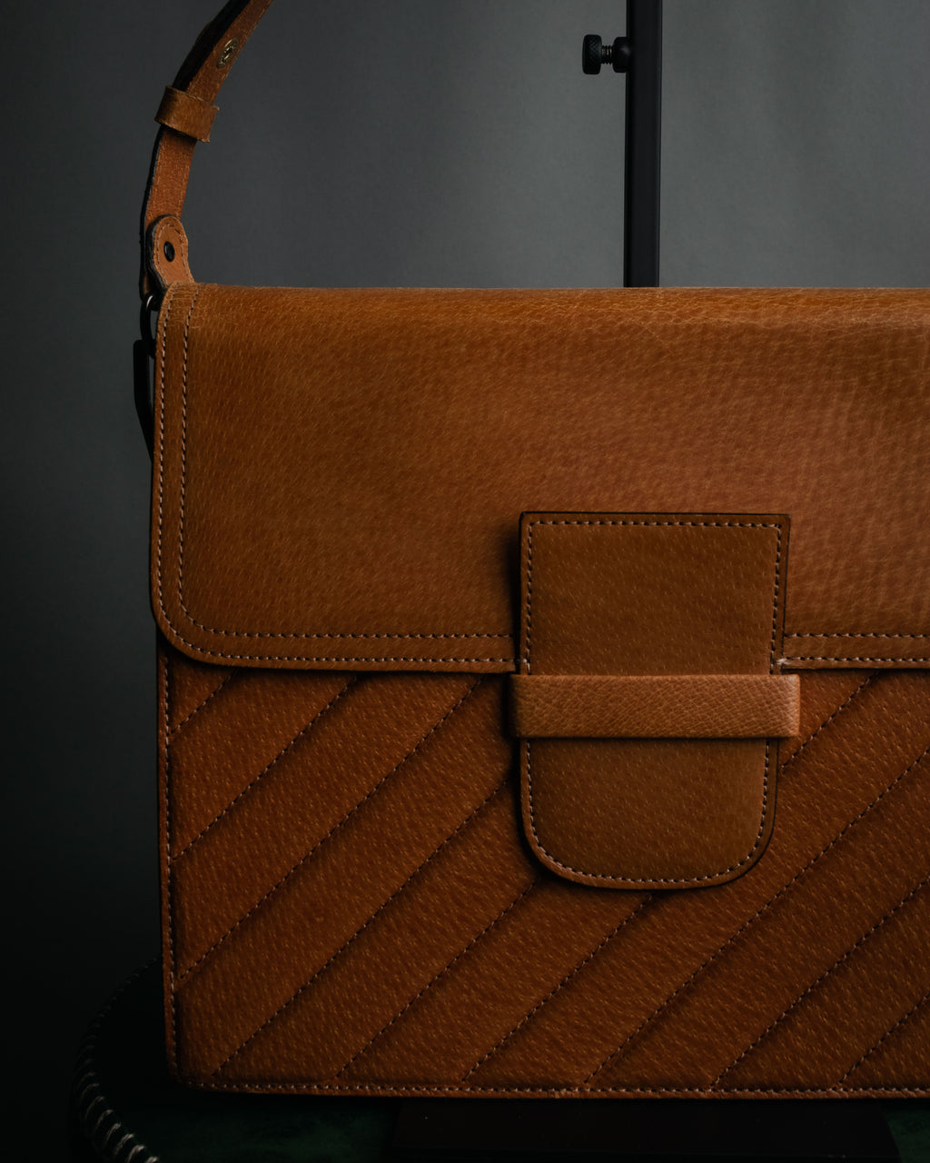 “Yves Saint Laurent” 90’s Quilted leather shoulder bag