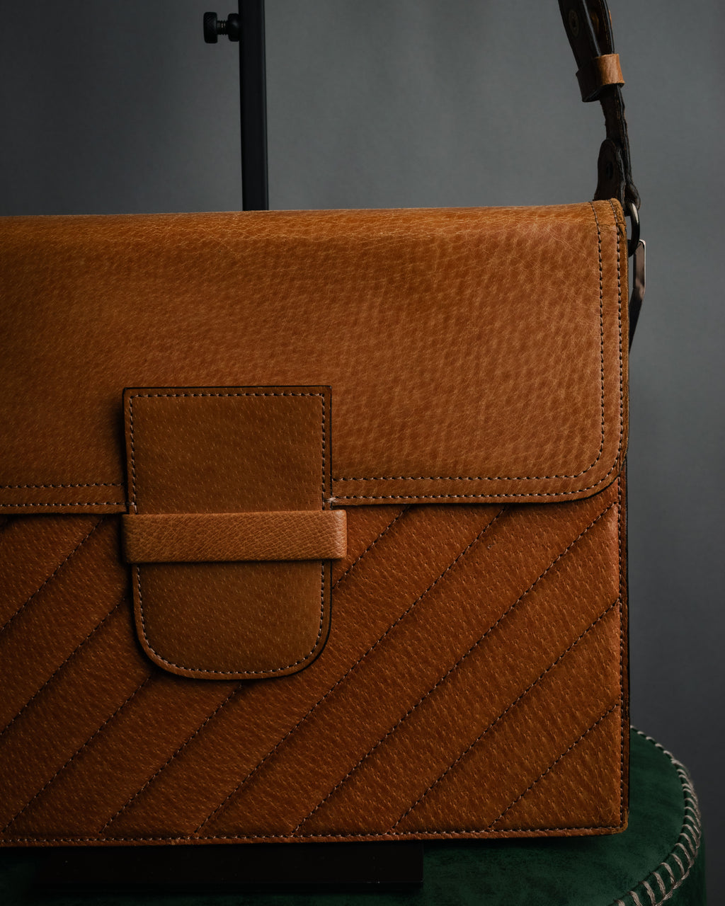 “Yves Saint Laurent” 90’s Quilted leather shoulder bag