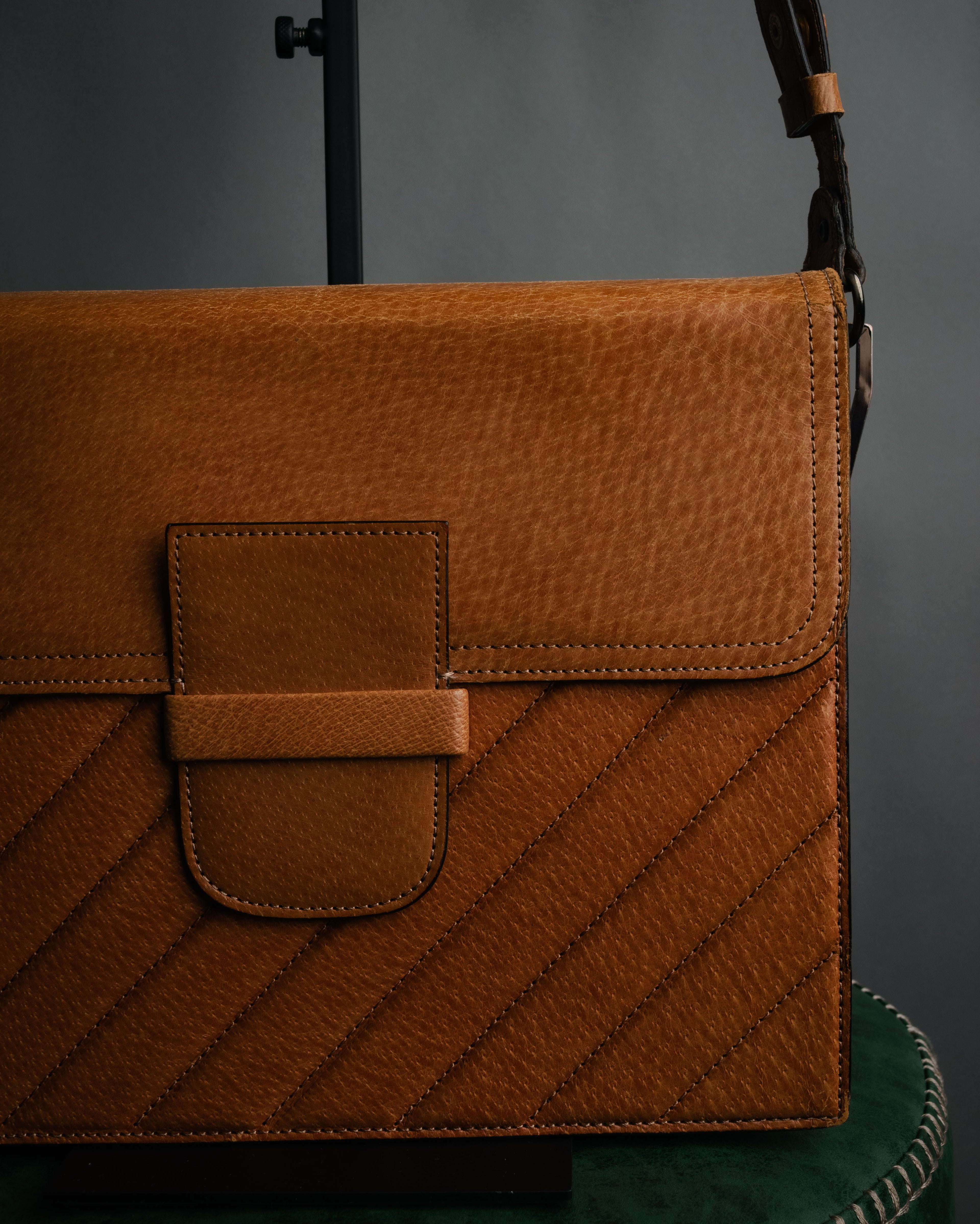 “Yves Saint Laurent” 90’s Quilted leather shoulder bag