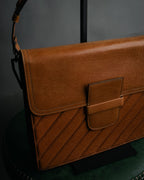 “Yves Saint Laurent” 90’s Quilted leather shoulder bag