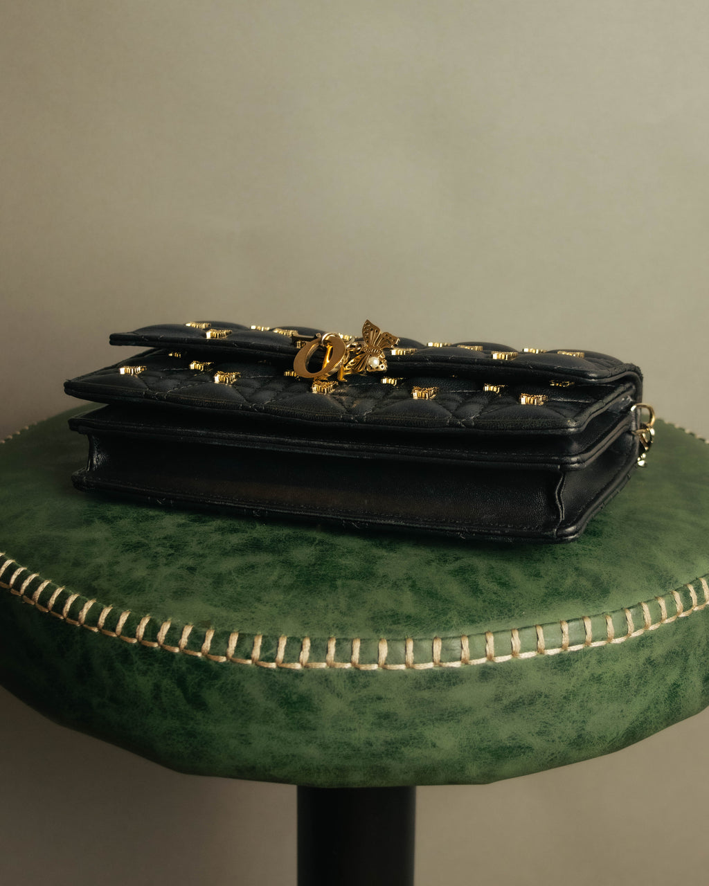 -SPECIAL- “Christian Dior” 2016 onwards butterfly cannage chain shoulder bag