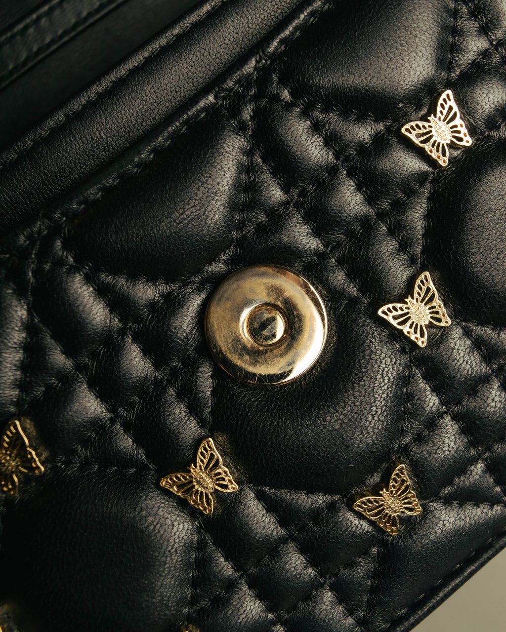 -SPECIAL- “Christian Dior” 2016 onwards butterfly cannage chain shoulder bag