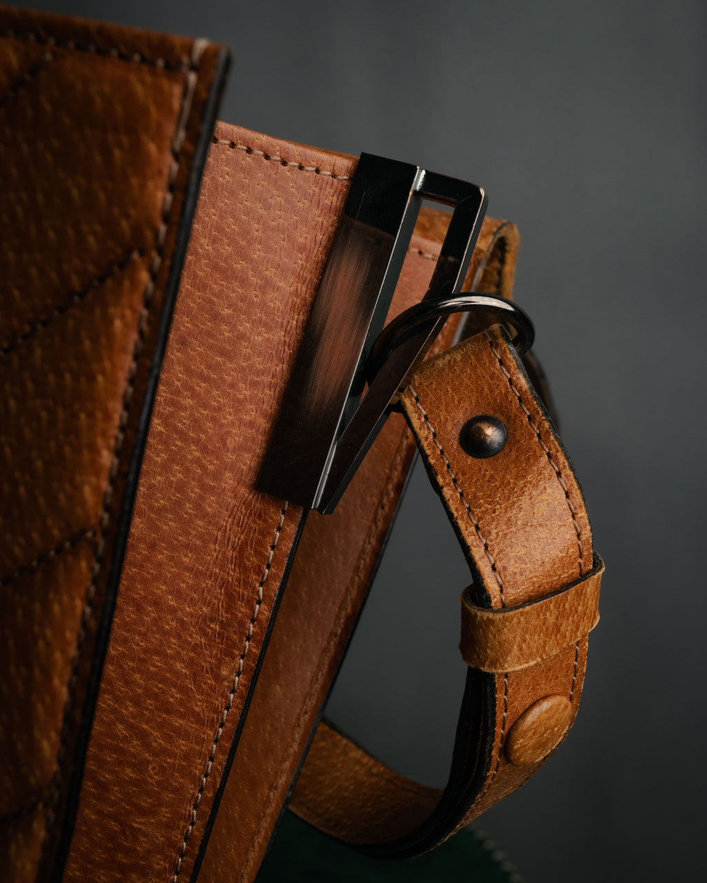 “Yves Saint Laurent” 90’s Quilted leather shoulder bag