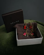 “CELINE” 00’s Charm logo chain bracelet
