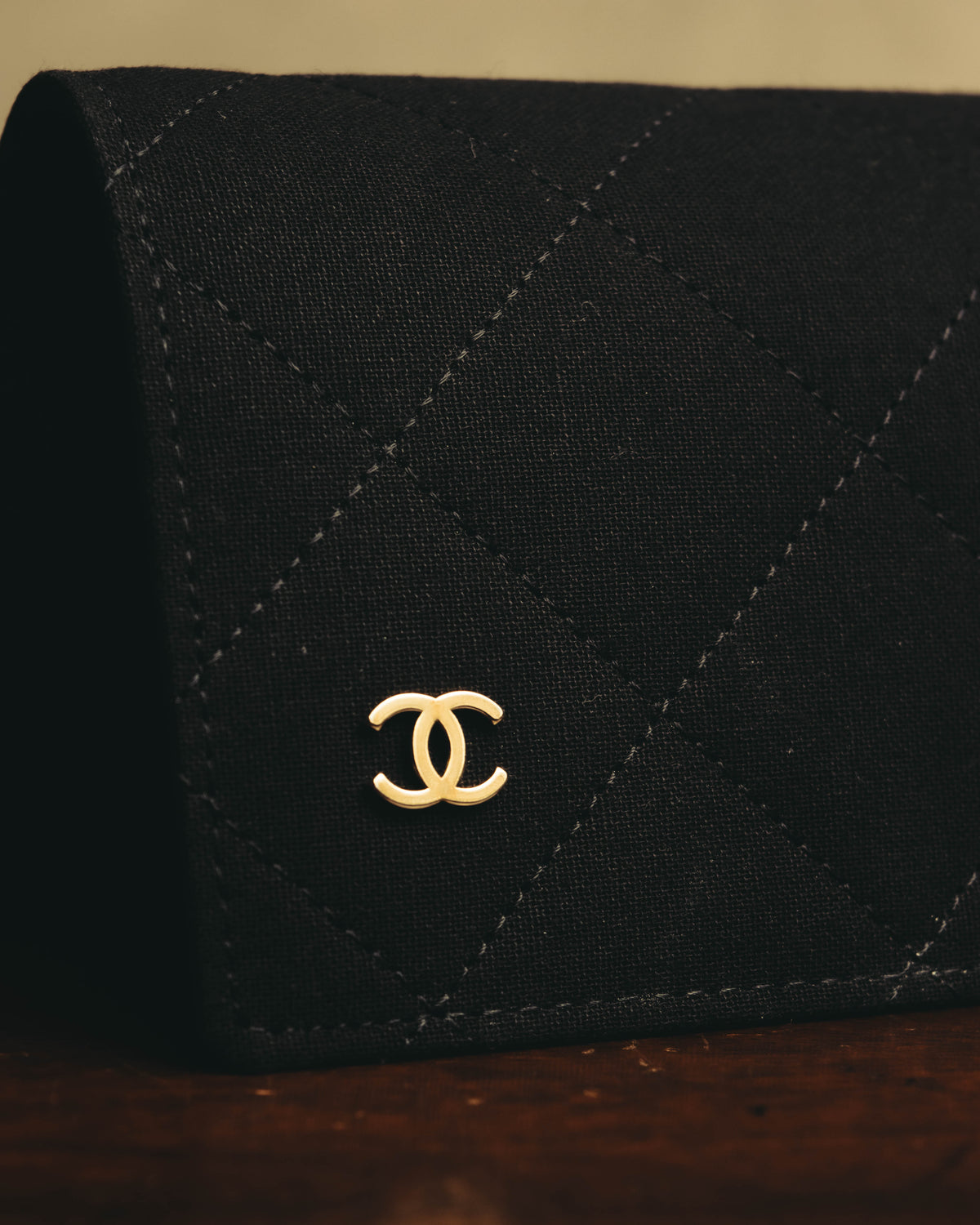 “CHANEL” 20's Translucent pink square acetate eyeglasses