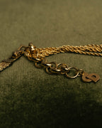 -SPECIAL- “Christian Dior” 80’s-90’s Pearl cabochon multi chain necklace