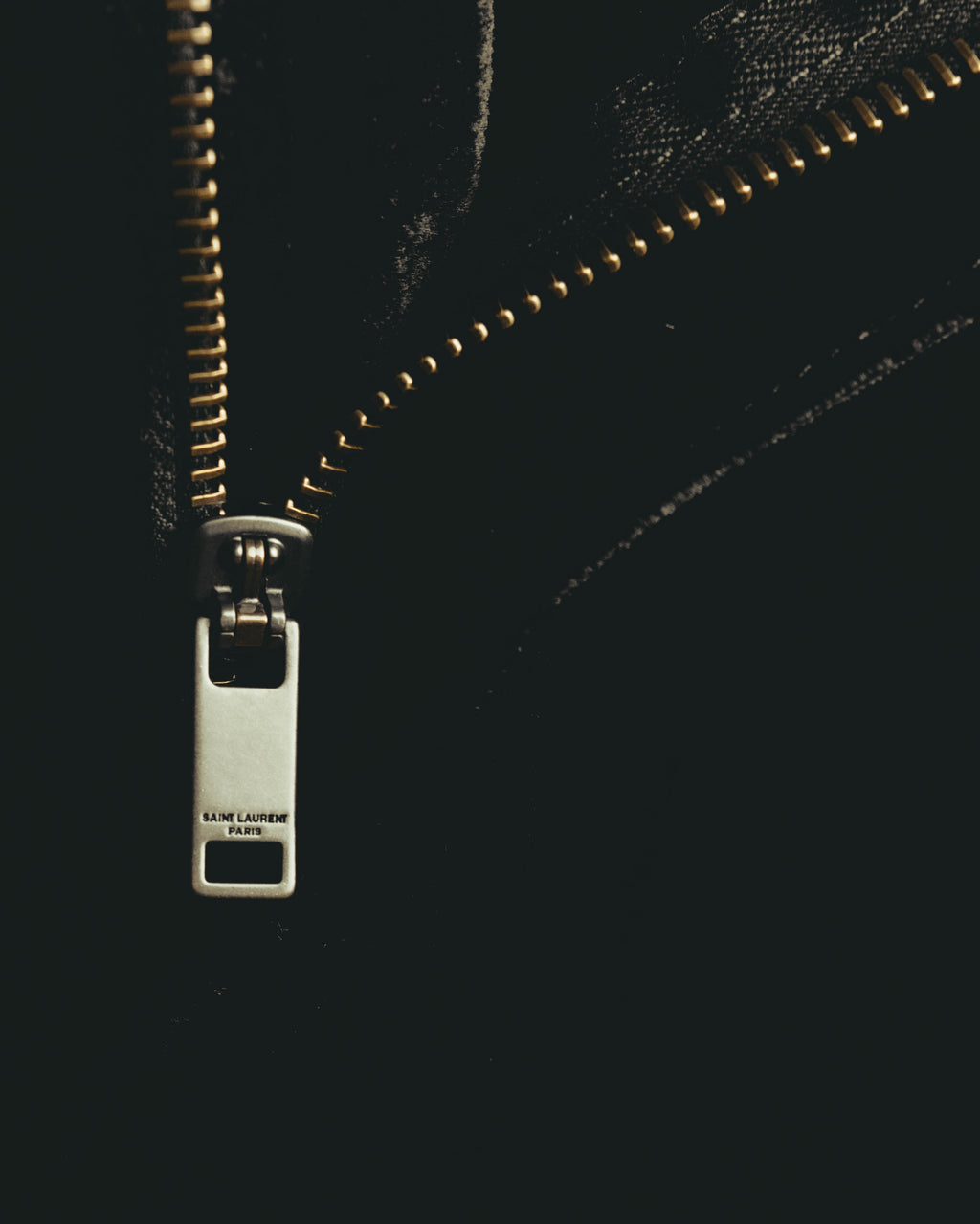 –SPECIAL– "SAINT LAURENT" 2023's Pleated velvet extreme flare pants