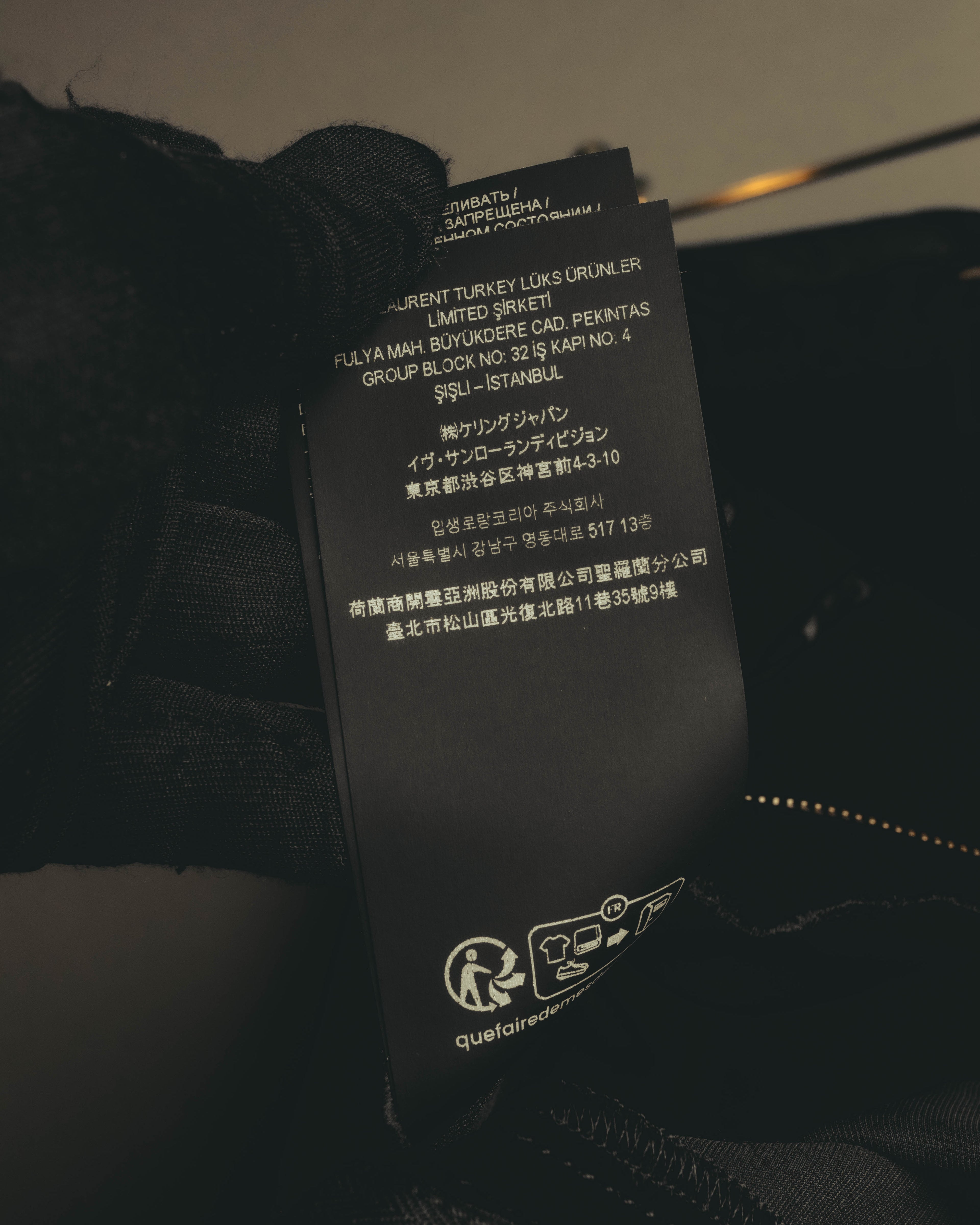 –SPECIAL– "SAINT LAURENT" 2023's Pleated velvet extreme flare pants