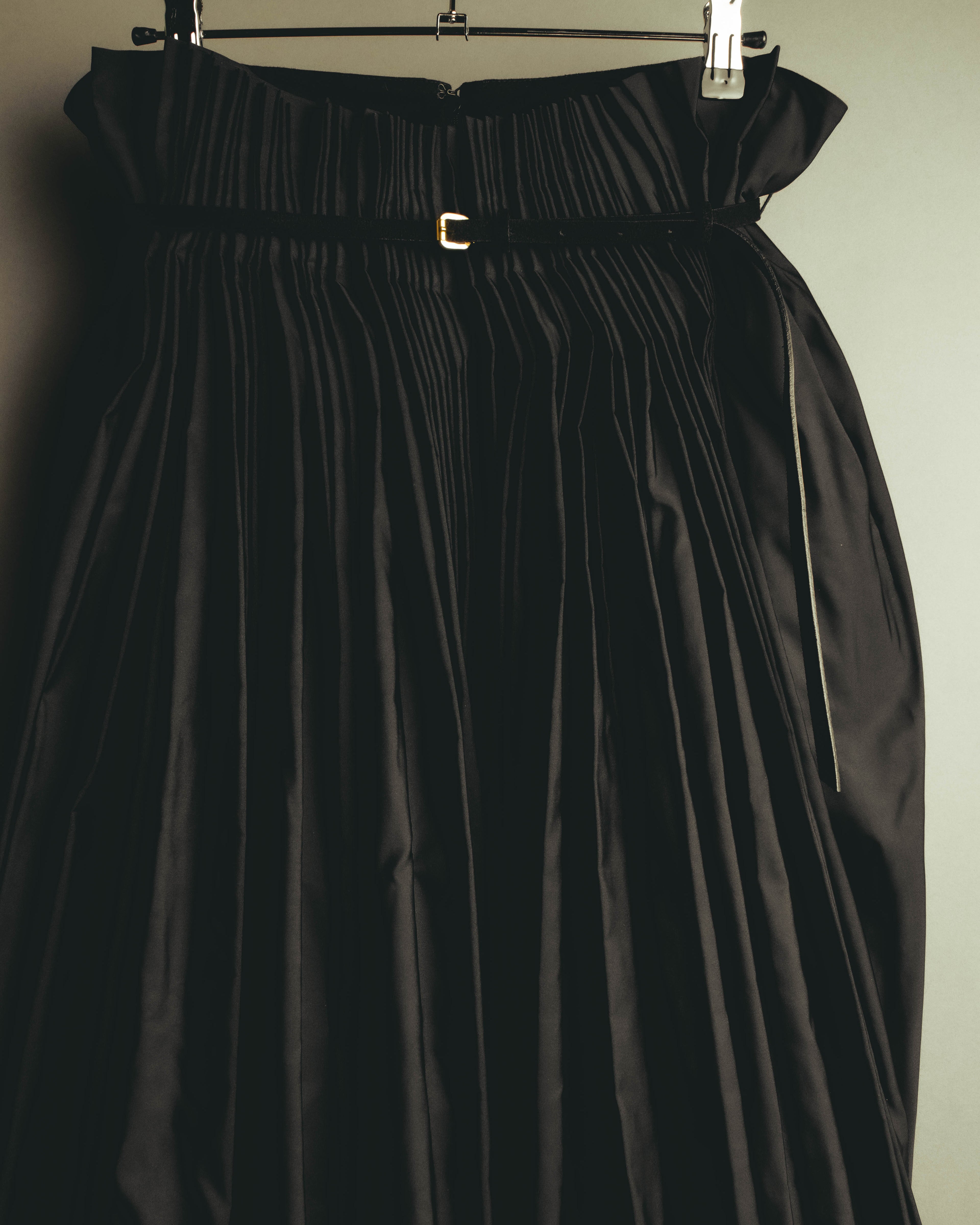 –SPECIAL– GIANFRANCO FERRE 00's Dramatic pleated maxi skirt
