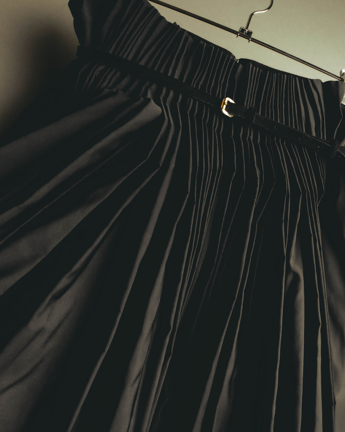 –SPECIAL– GIANFRANCO FERRE 00's Dramatic pleated maxi skirt
