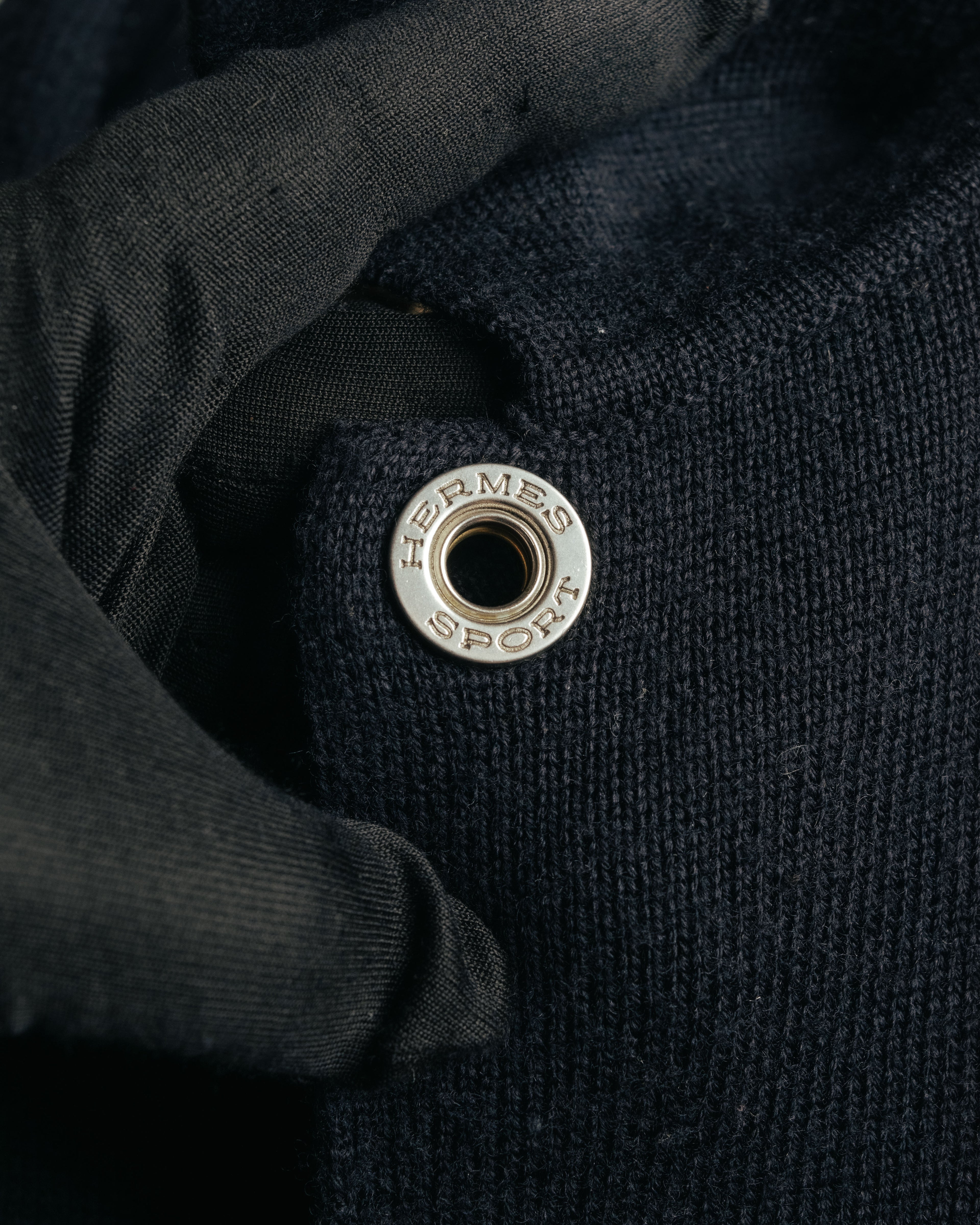 -SPECIAL- “HERMÈS” 90’s-00’s Merino wool sport knit polo