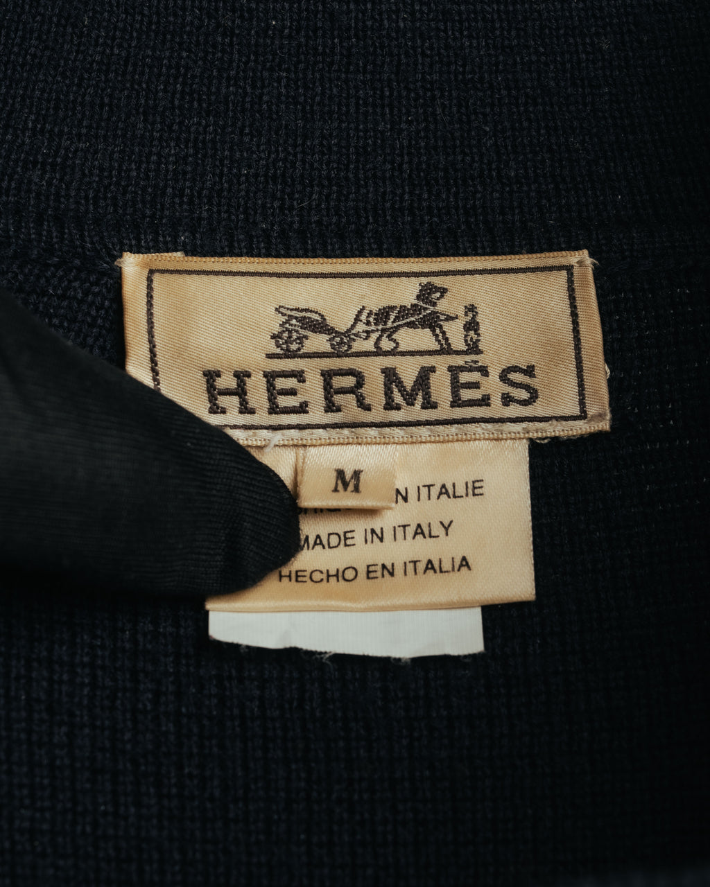 -SPECIAL- “HERMÈS” 90’s-00’s Merino wool sport knit polo