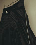 –SPECIAL– GIANFRANCO FERRE 00's Dramatic pleated maxi skirt