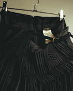 –SPECIAL– GIANFRANCO FERRE 00's Dramatic pleated maxi skirt
