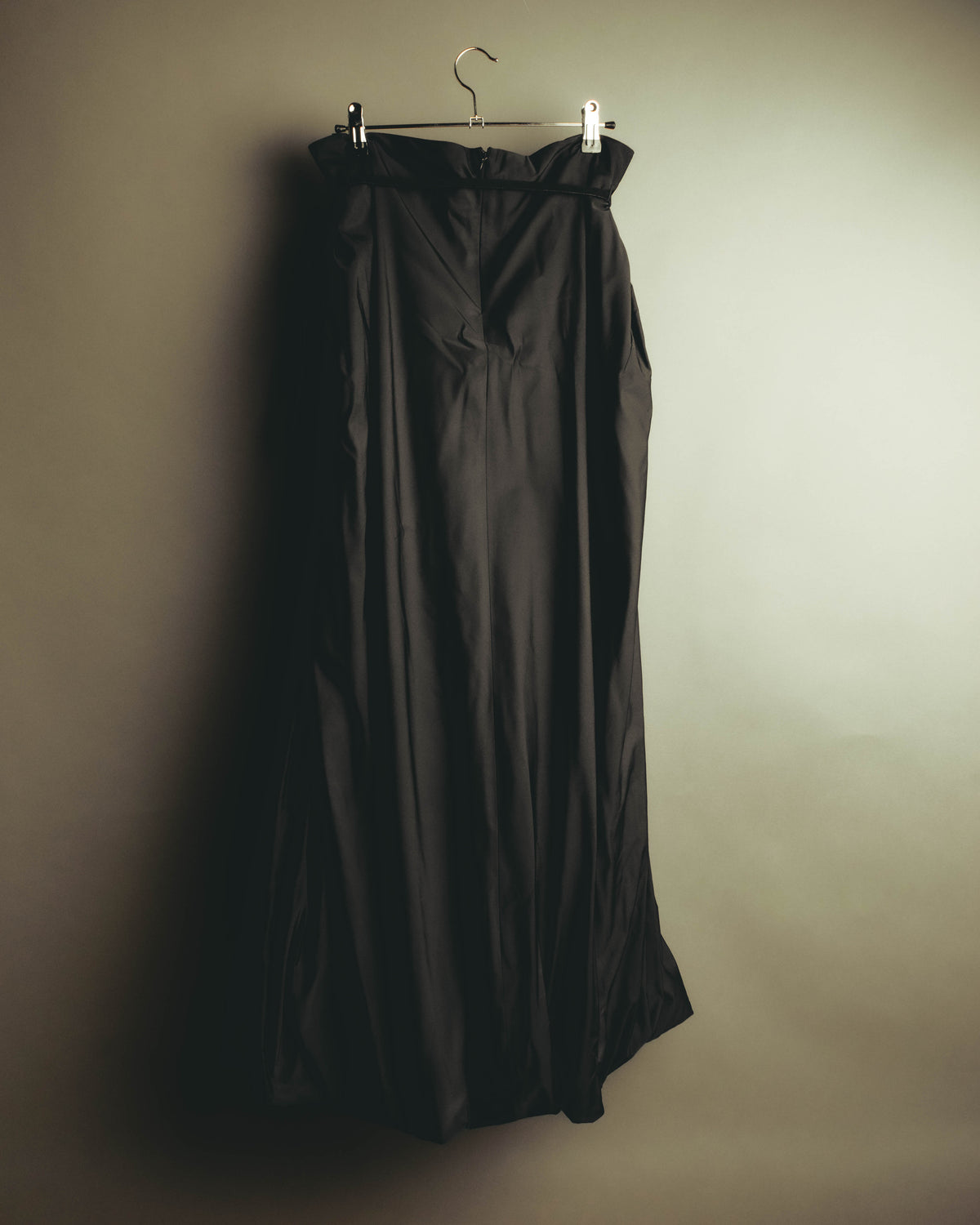 –SPECIAL– GIANFRANCO FERRE 00's Dramatic pleated maxi skirt