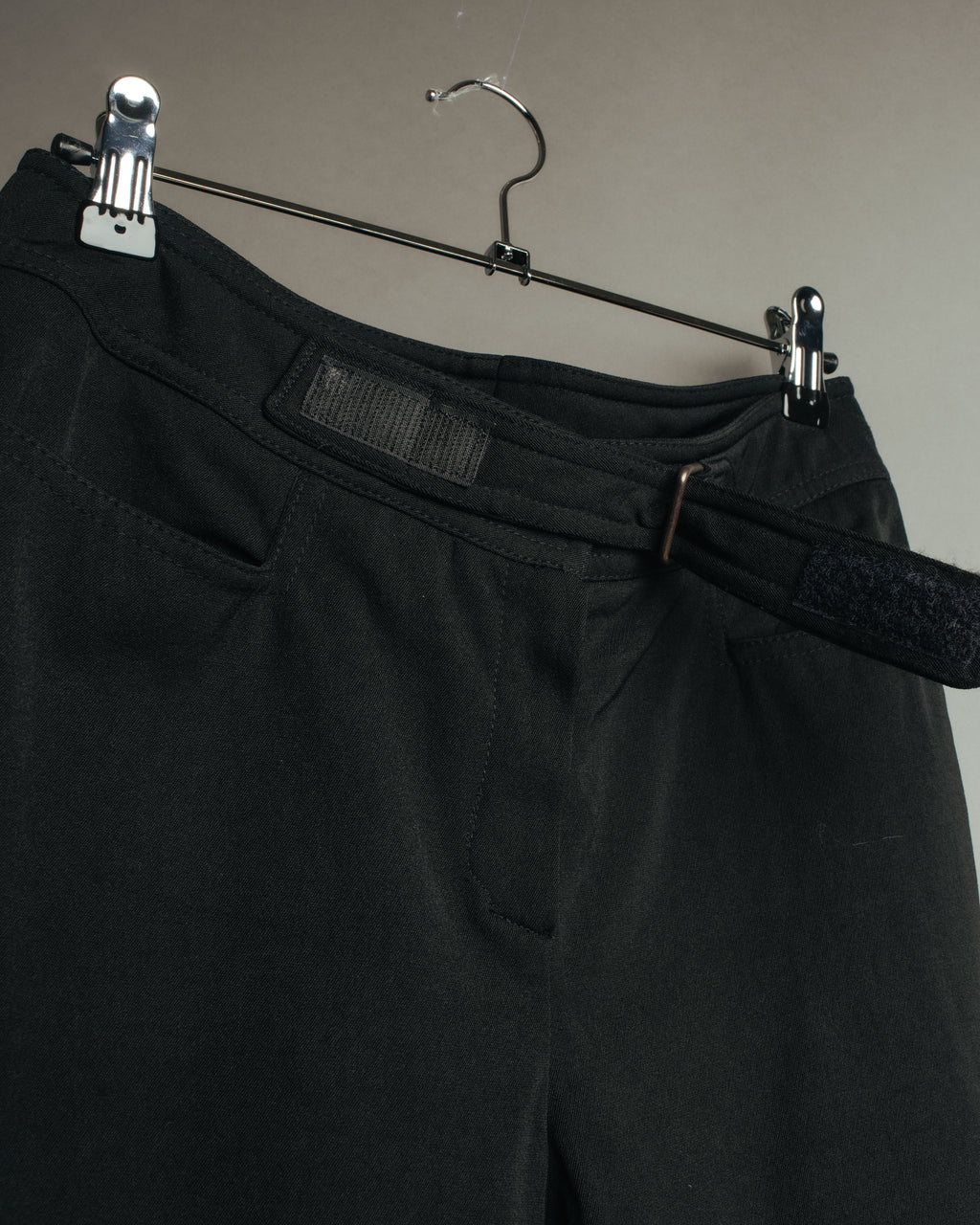 “GUCCI” 90’s-00’s Velcro waist straight pants