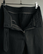 “GUCCI” 90’s-00’s Velcro waist straight pants