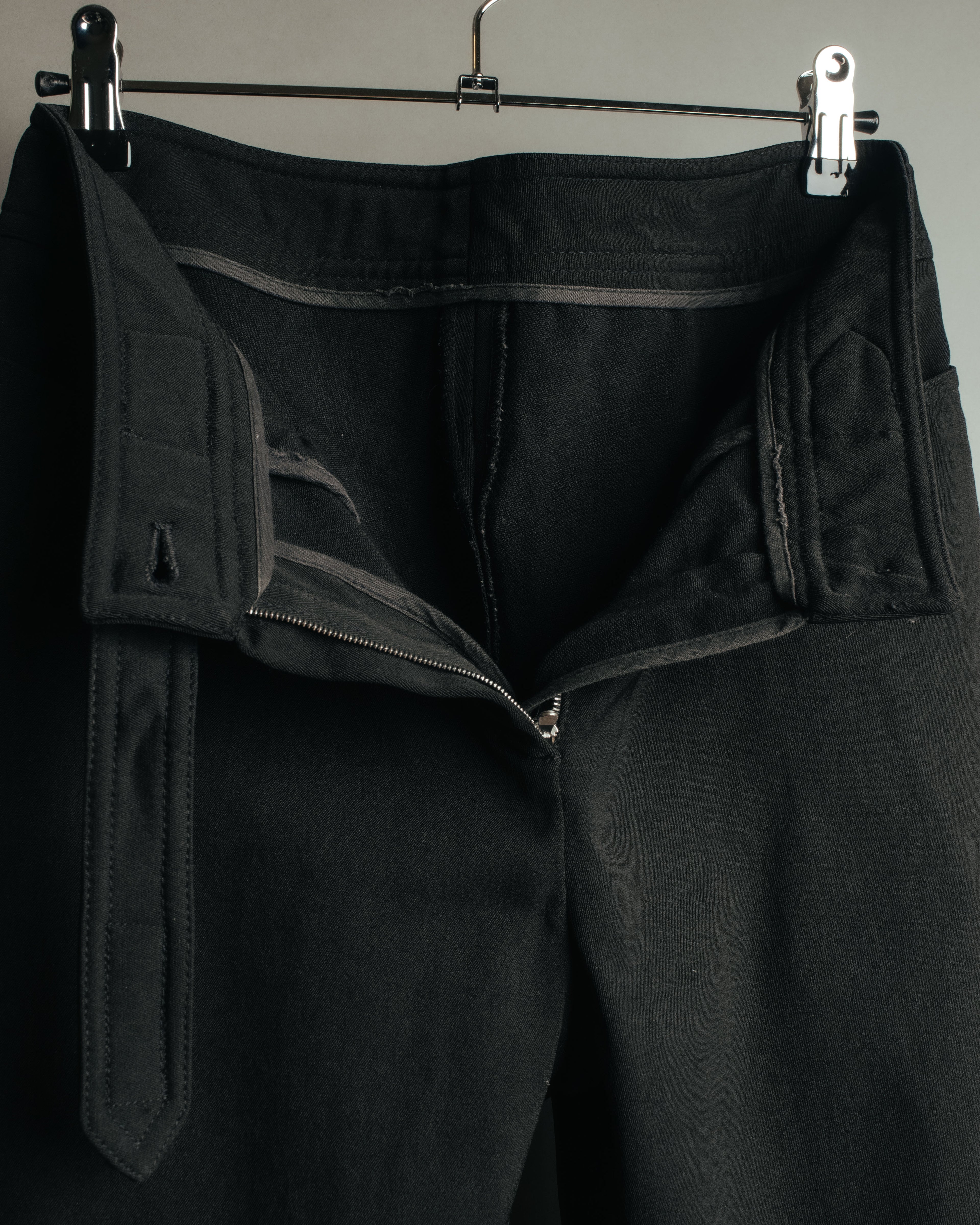 “GUCCI” 90’s-00’s Velcro waist straight pants
