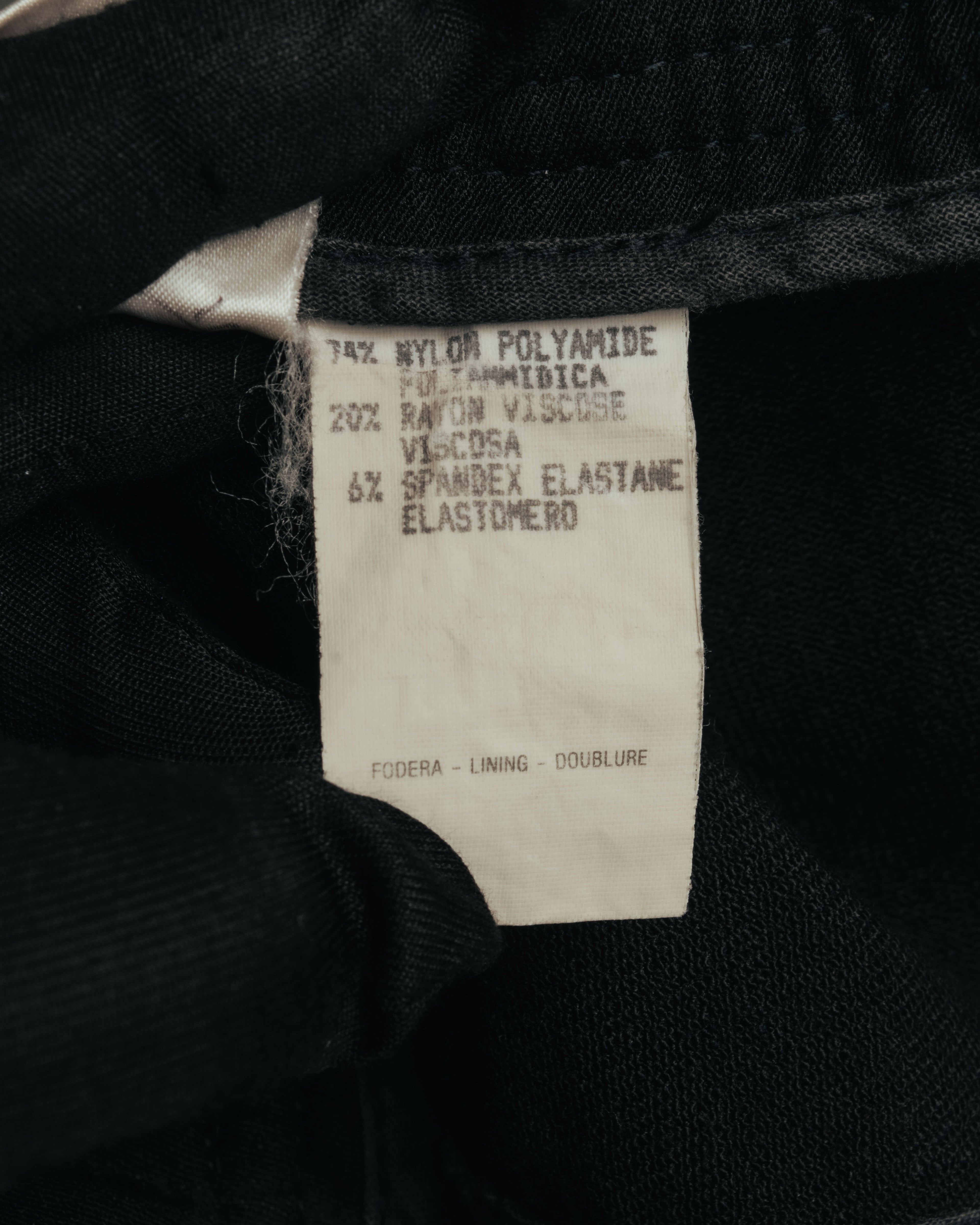 “GUCCI” 90’s-00’s Velcro waist straight pants