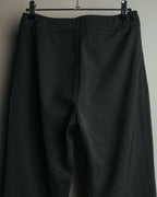 “GUCCI” 90’s-00’s Velcro waist straight pants