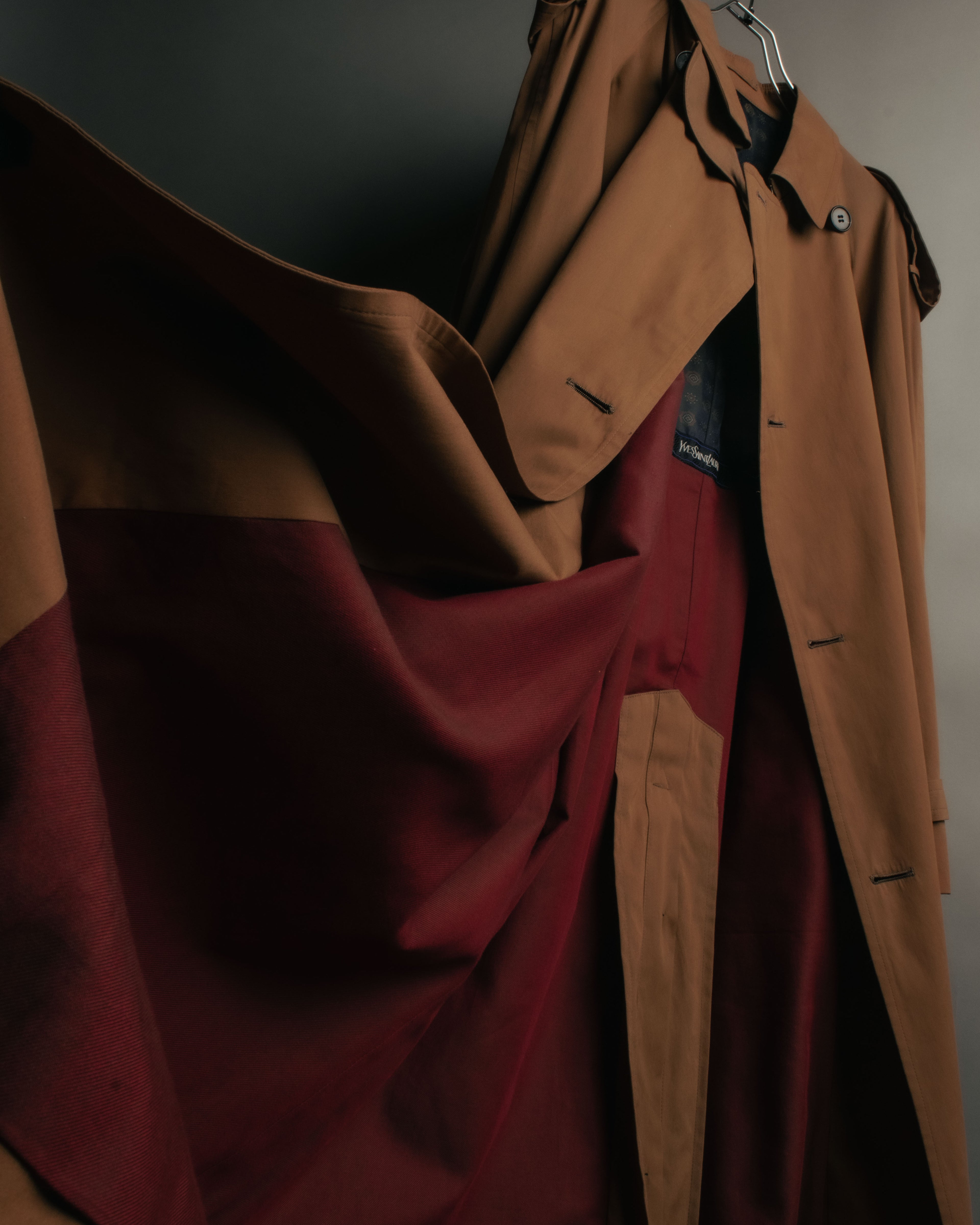 -SPECIAL- “Yves Saint Laurent” 90’s Japanese tailored trench coat