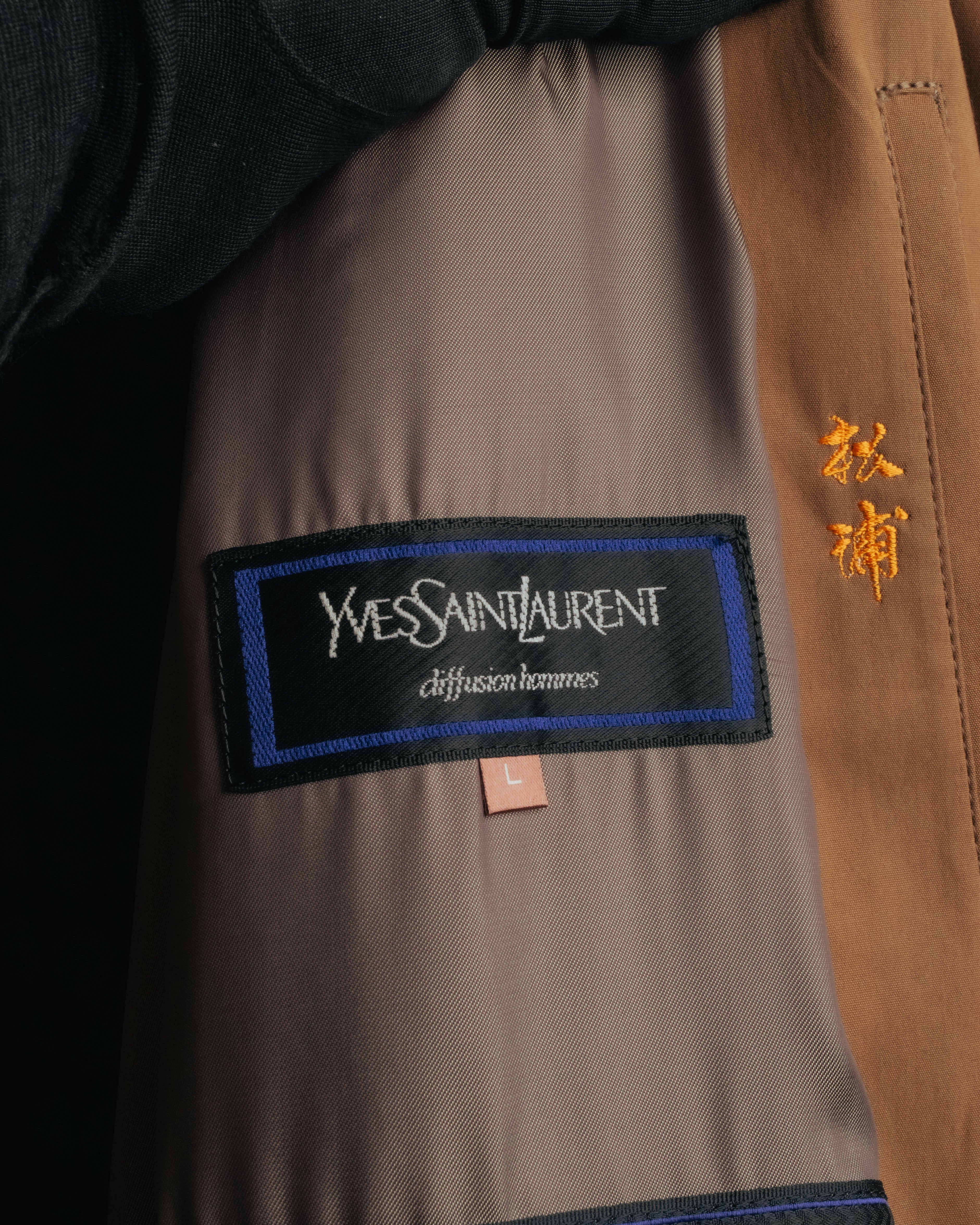 -SPECIAL- “Yves Saint Laurent” 90’s Japanese tailored trench coat