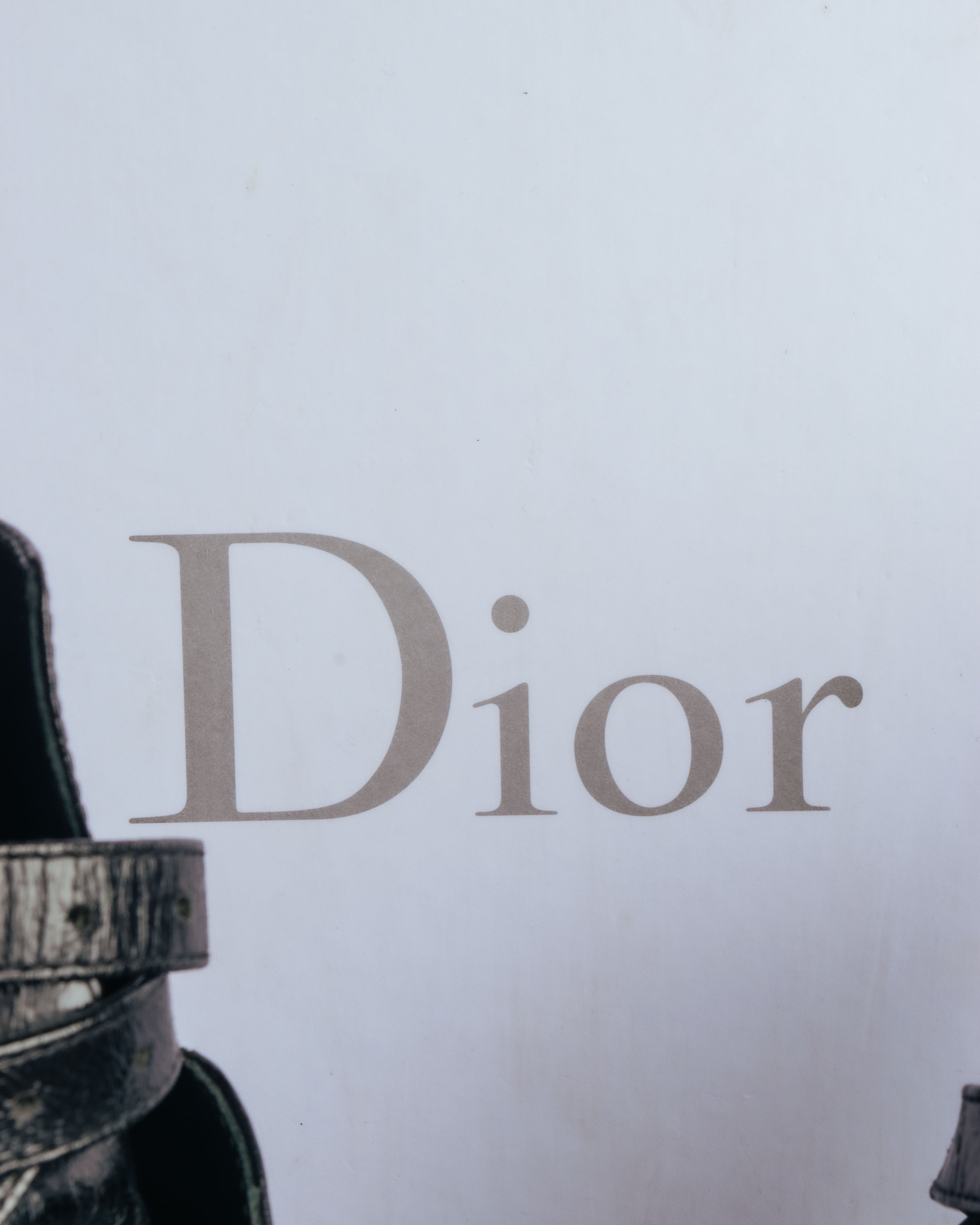 -SPECIAL- “Dior” 2021 Cruise Dior mission crinkled lambskin boots