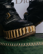 -SPECIAL- “Dior” 2021 Cruise Dior mission crinkled lambskin boots
