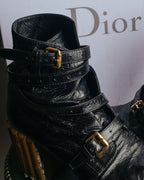 -SPECIAL- “Dior” 2021 Cruise Dior mission crinkled lambskin boots