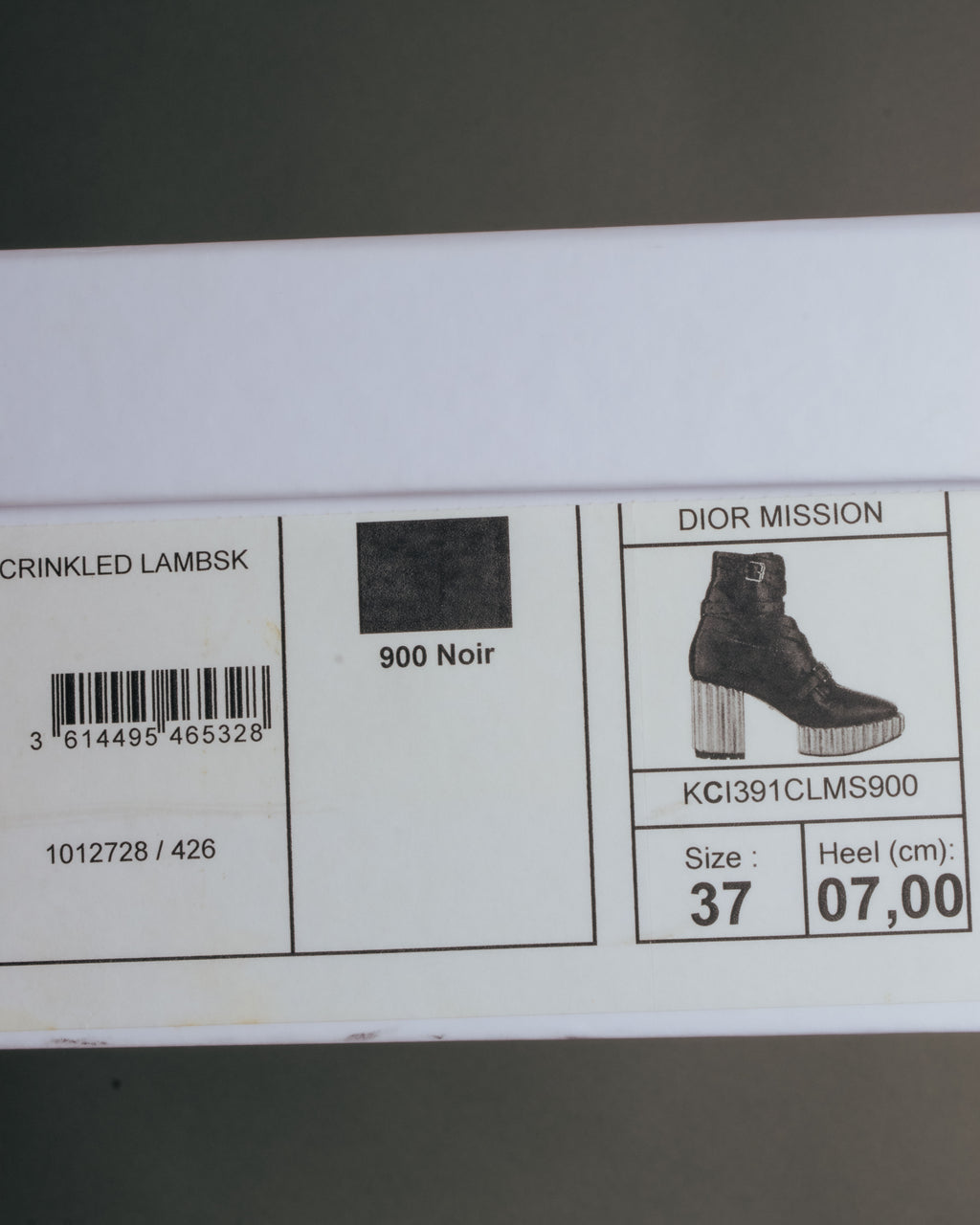 -SPECIAL- “Dior” 2021 Cruise Dior mission crinkled lambskin boots