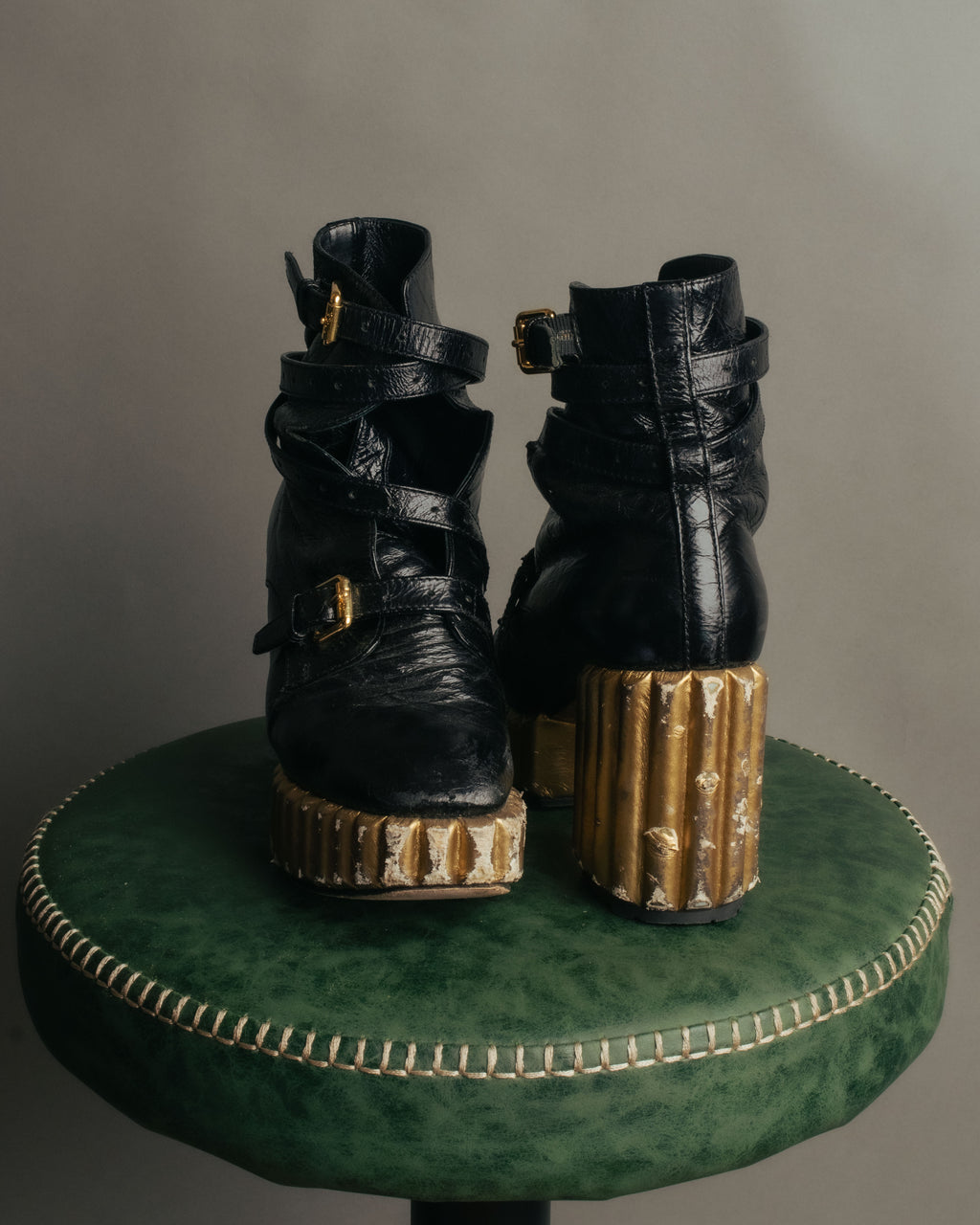 -SPECIAL- “Dior” 2021 Cruise Dior mission crinkled lambskin boots