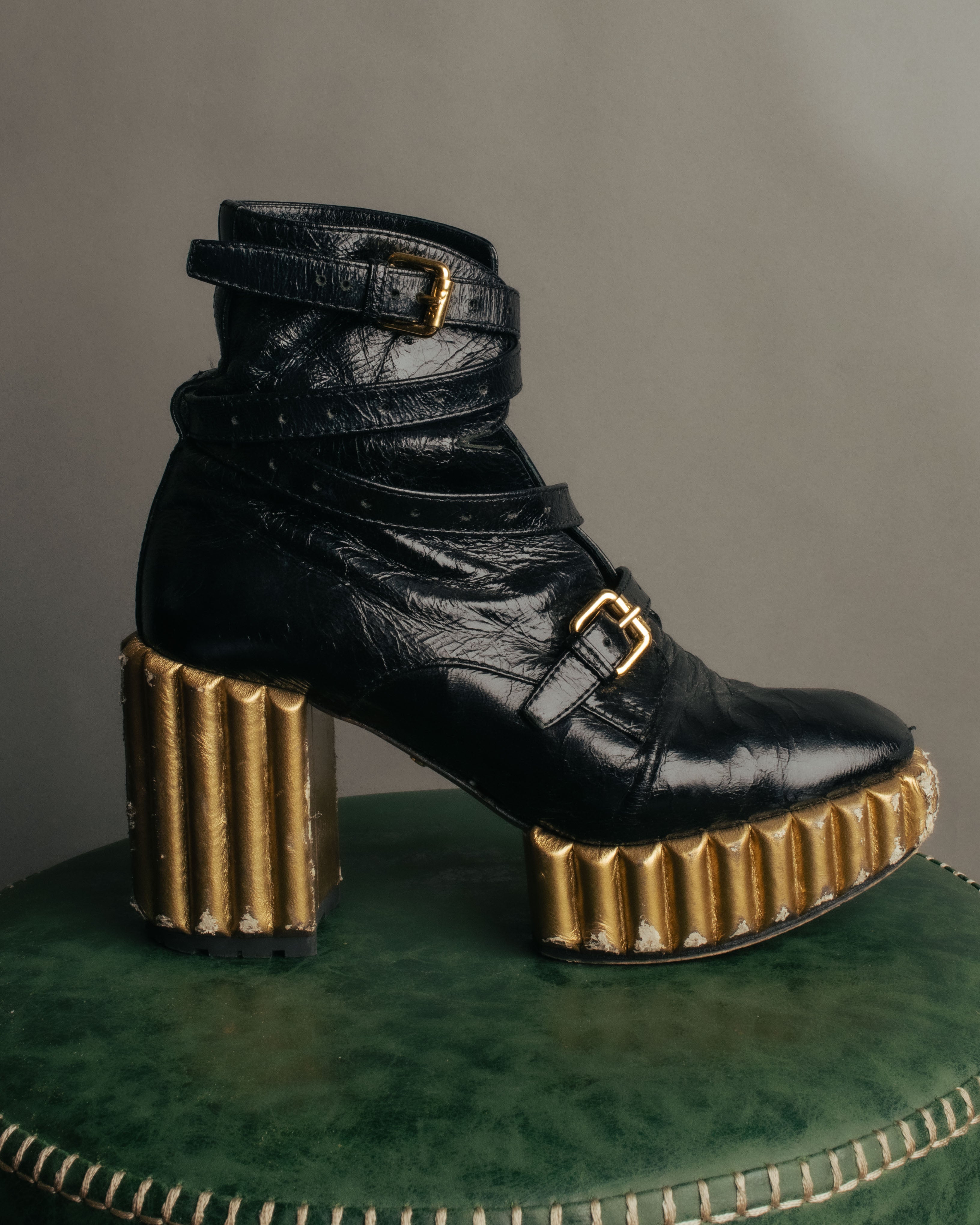 -SPECIAL- “Dior” 2021 Cruise Dior mission crinkled lambskin boots