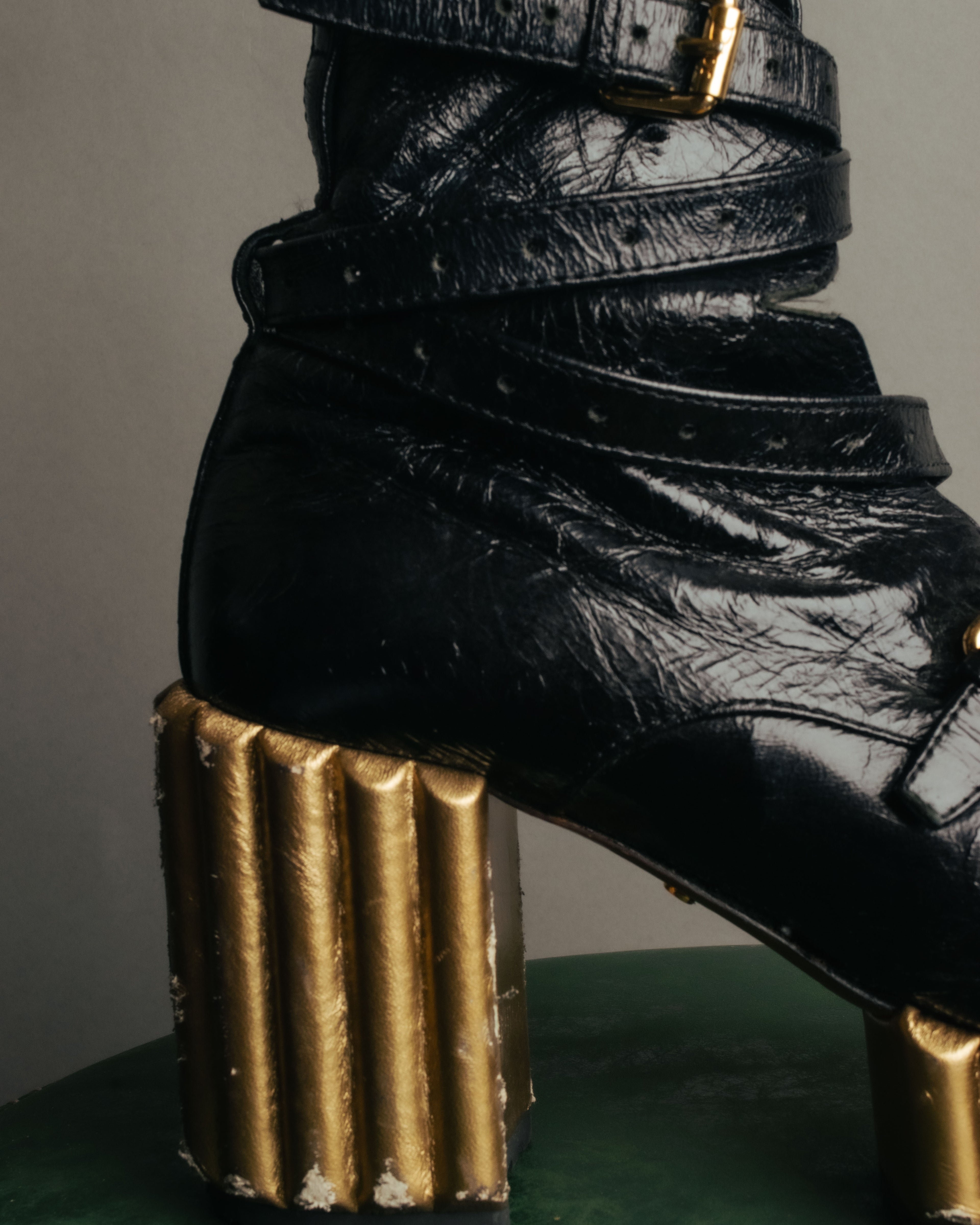 -SPECIAL- “Dior” 2021 Cruise Dior mission crinkled lambskin boots