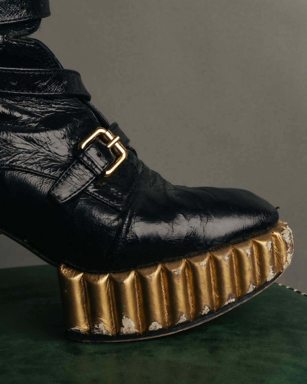 -SPECIAL- “Dior” 2021 Cruise Dior mission crinkled lambskin boots